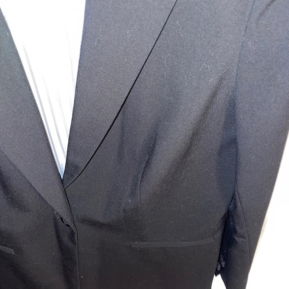 Chaus New York Dress Blazer Women’s Size 8 Black Jacket Polyester Blend - Picture 7 of 12